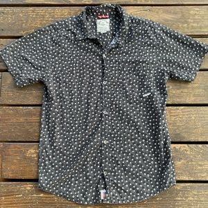 Iron & resin cotton button up shirt